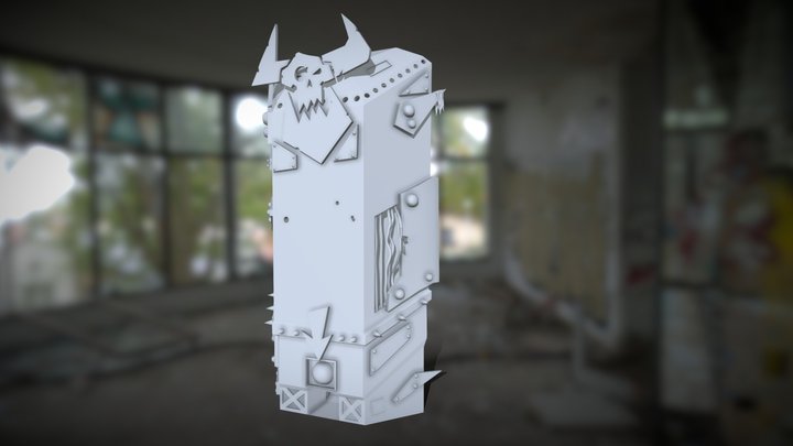 Da DakkaBox - Ork Vending Machine 3D Model