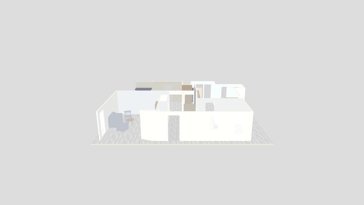 First floor 3D Model