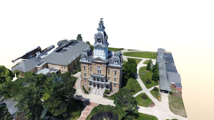 Hillsdale College Central Hall 3D Model