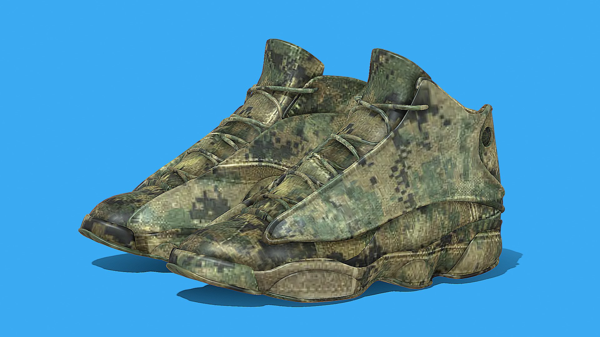 AJ 13 Basketball Sneakers - Download Free 3D model by ℜ𝔢𝔞𝔩 𝔖𝔩𝔦𝔪 𝔖𝔥𝔞𝔡𝔶 ...