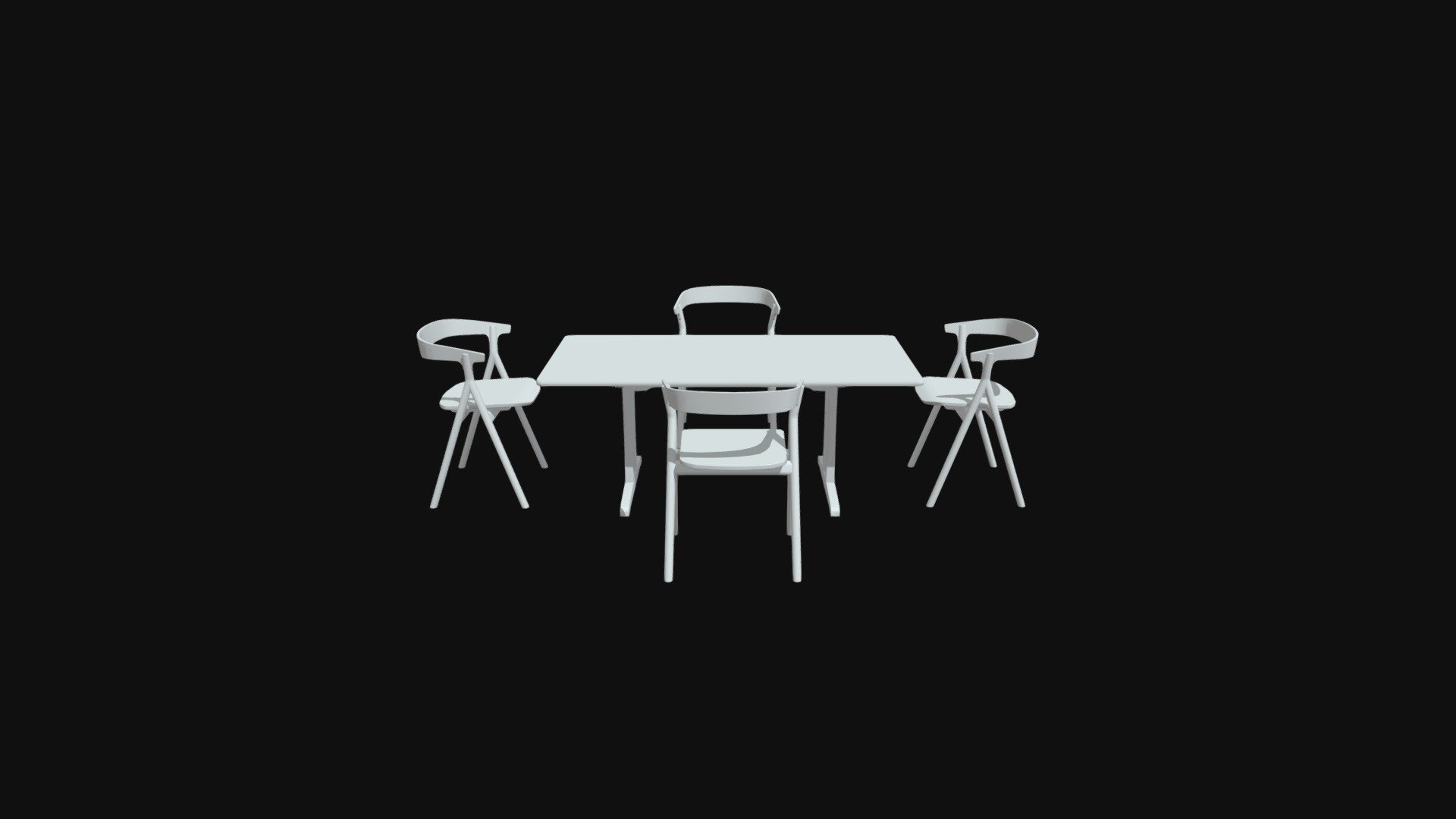 Finished Dinning Set