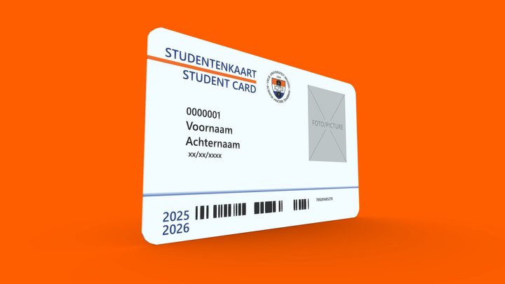 VUB / Vrije Universiteit Brussel Studentenkaart