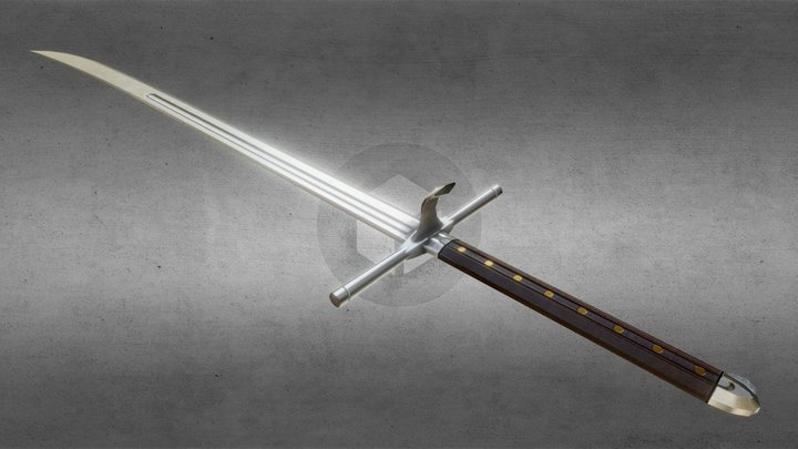 Kriegsmesser 3D Model