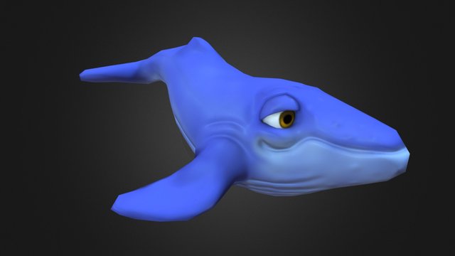 Ocean Whale 3D Model