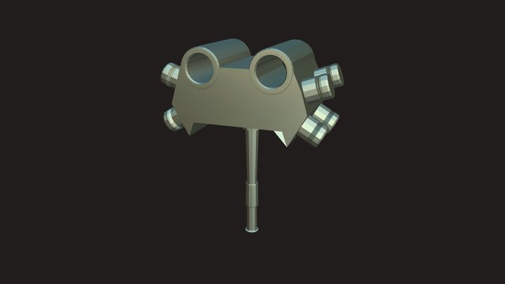 Hulk Ragnarok Hammer 3D Model