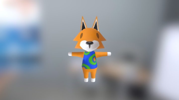 Jacob - Animal Crossing Form 3DS 3D Model