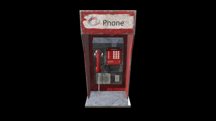 Payphone practice 3D Model