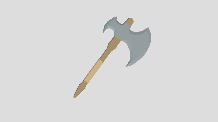 Handaxe 3D Model