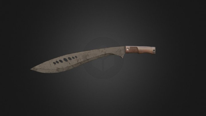 Machete 3D Model