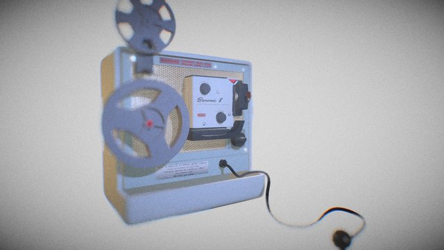 Kodak Brownie 8 Projector 3D Model