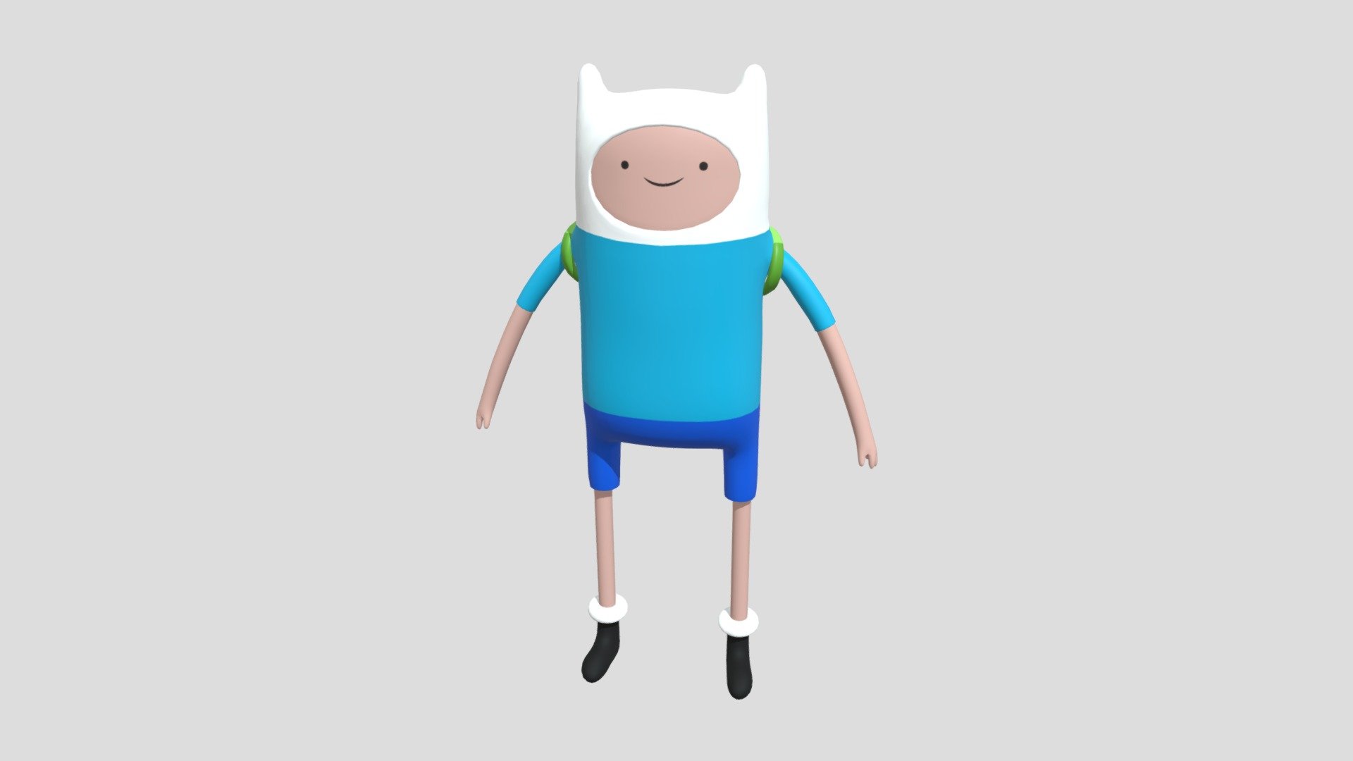 Finn Adventure Time 3d Model By Nacholorda2 4036854 Sketchfab 1465