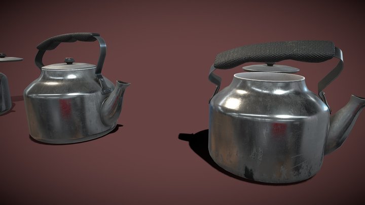 Kettle_Dirty_clean_2PART_10_MB – Modelo 3D gratuito STL