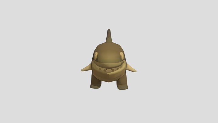 chicken-gun-shark-baby 3D Model