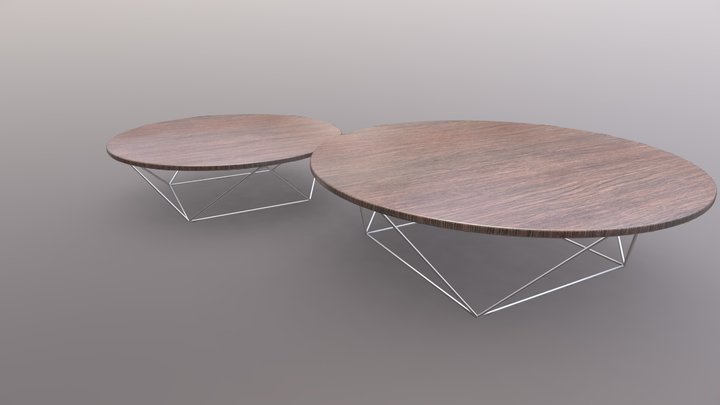 Side table Joco Stone 3D Model
