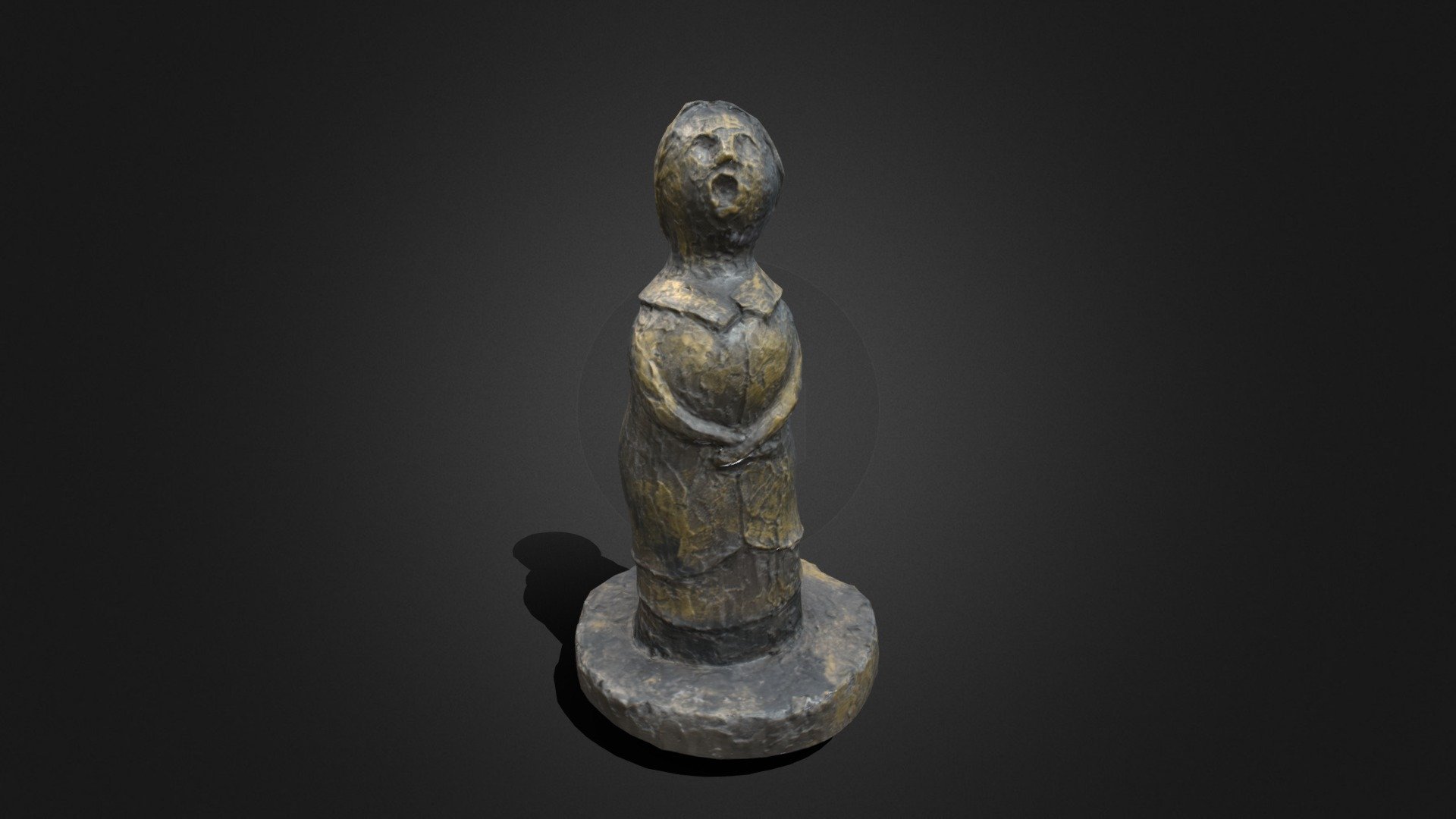 3d model scaning and retoping sculpture