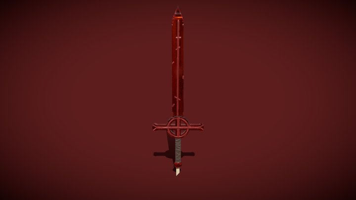 Demon blood sword 3D Model