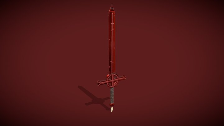 Demon blood sword 3D Model
