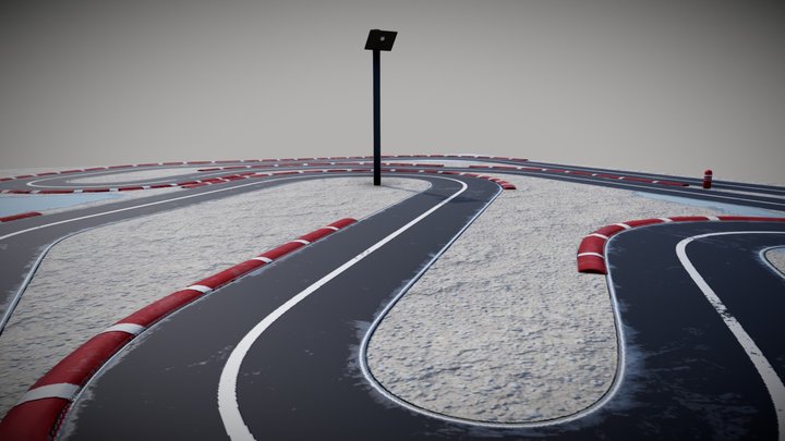 Racing 3D Model