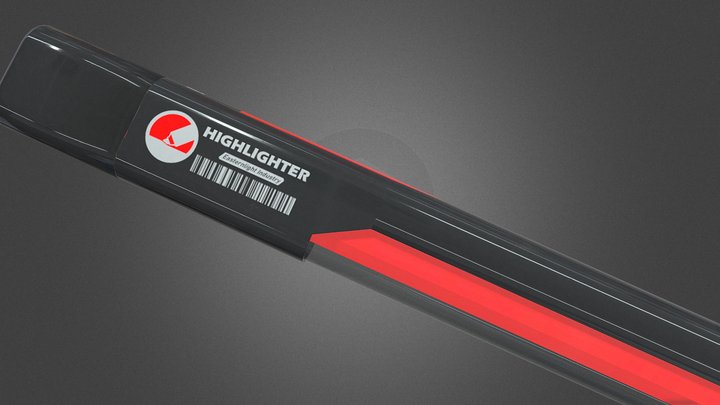 Fluorescent Highlighter Pen