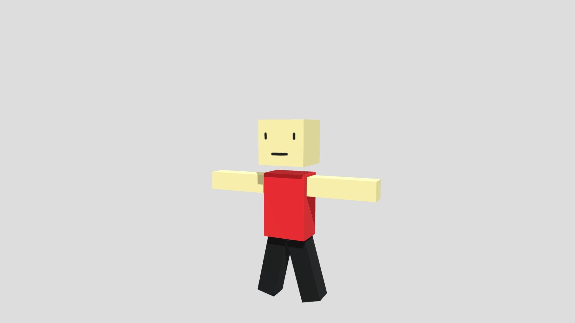 Simple Blocky Boy - Download Free 3D model by Lime Creation (@Lime90 ...