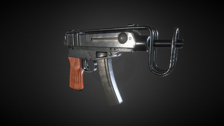 Vz.61 Skorpion 3D Model