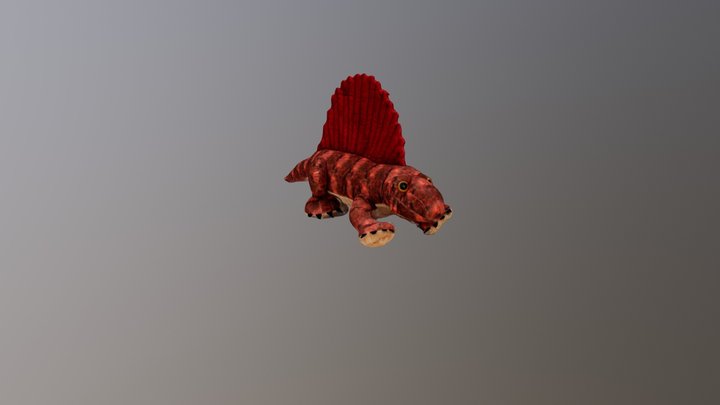 Dimetrodon 3D Model