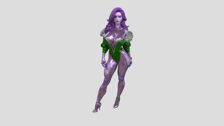 Emerald Enigma 3D Model