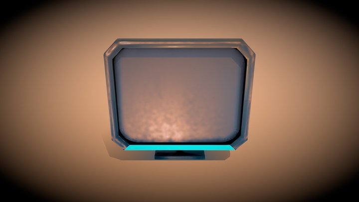 Monitor PC 3D Model