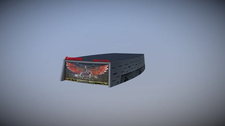 Arena-Omsk 3D Model