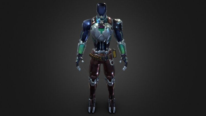 KAY/O - Valorant 3D Model