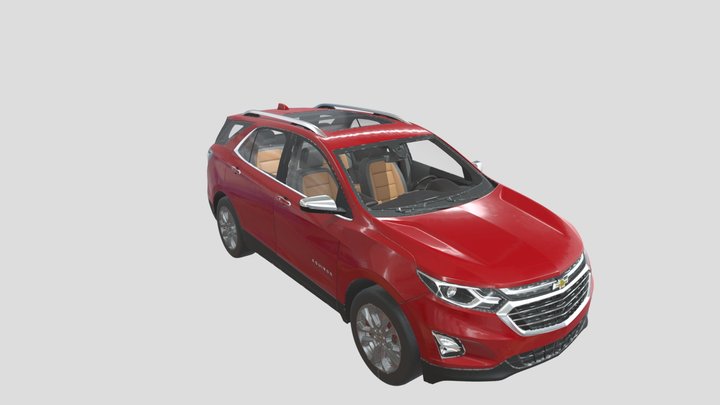 Chevy Equinox - Low Poly 3D Model