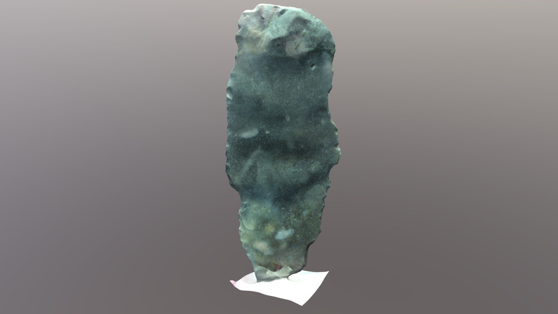Flint stone tool or weapon