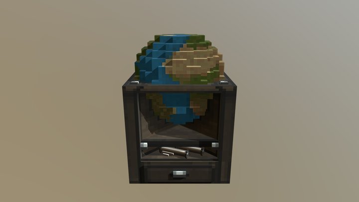 Cartography Table v3 3D Model