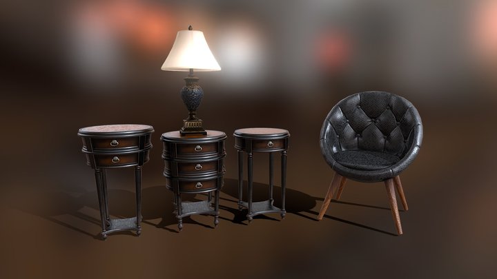 some furniture 3D Model