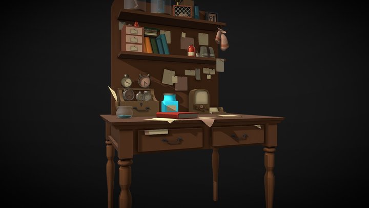 [HW XYZ School] Detailing_1 3D Model