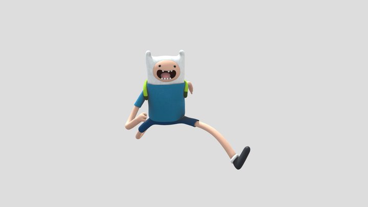 Adventure Time - Finn 3D Model