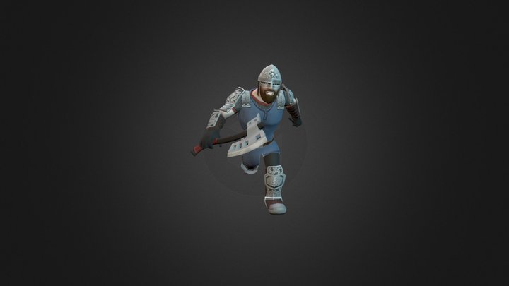 Vöikings - Blue Vöiking 3D Model