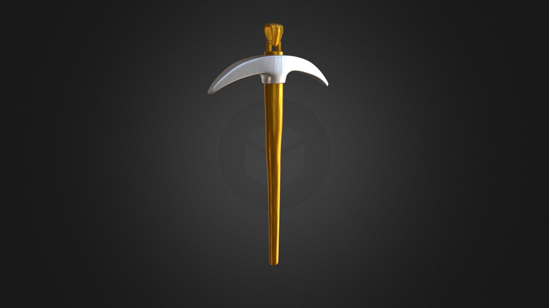 Default Pickaxe White Gold/Gold