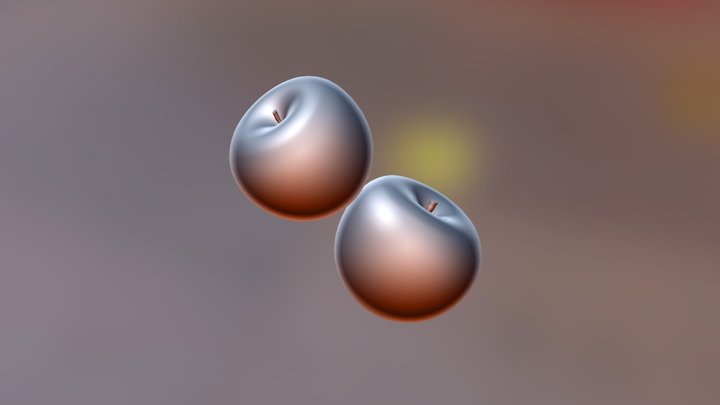 Apple 3D Model