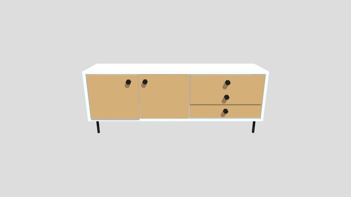 Sideboard, 1 3D Model