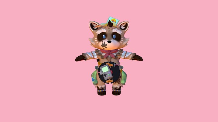 Peanutbutter (Knights Of Trash protagonist) 3D Model