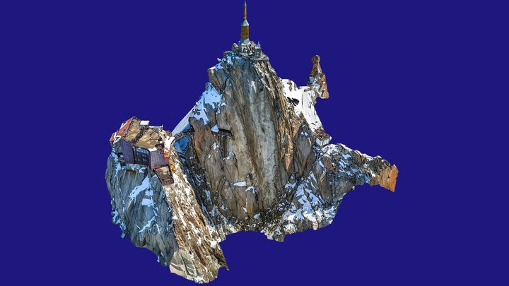 AIGUILLE DU MIDI 2006 3D Model