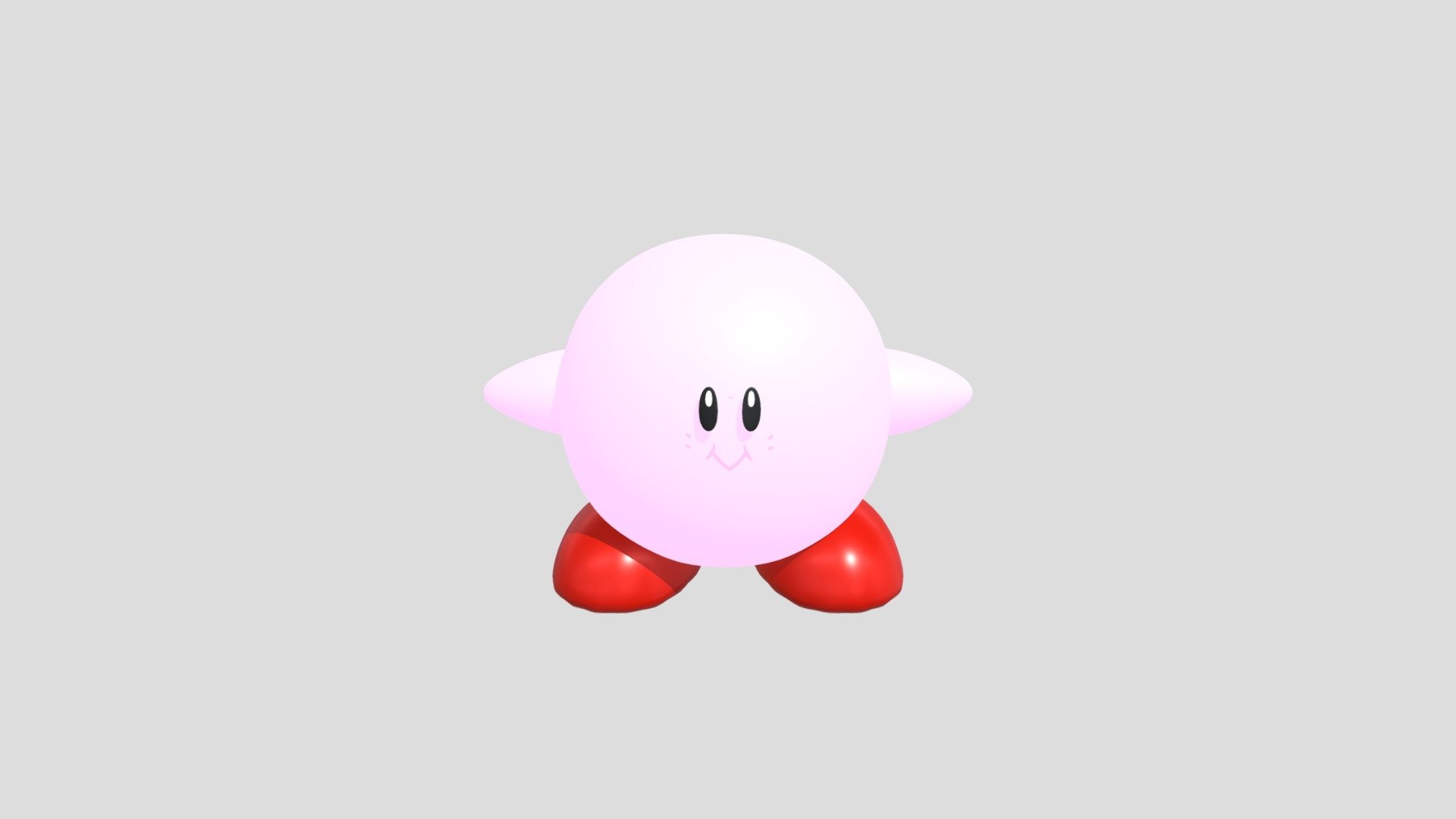 Classic Kirby - Download Free 3D model by itsLeoDraggo4 (@itsLeodraggo)  [404417f]