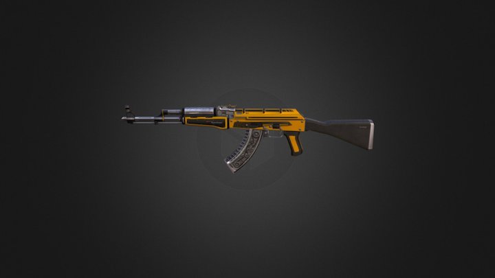 AK-47 | Fuel Injector 3D Model