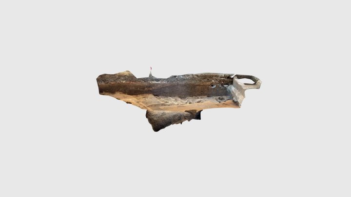 pitfall in the Jomon period, Japan. 3D Model