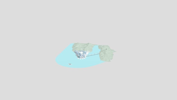 Castelia City 3D Model