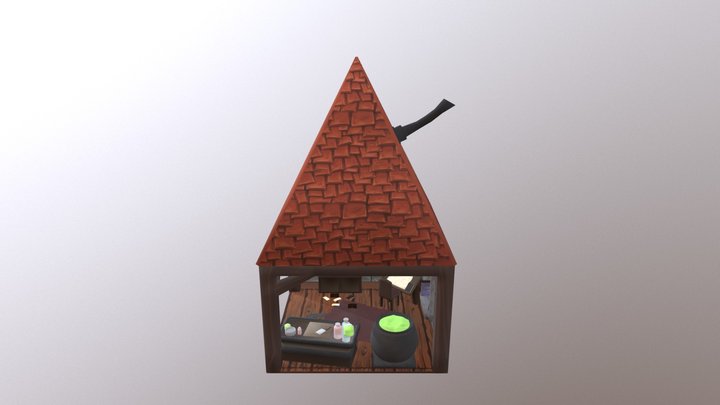 Content Creation 03 "Wizard's Room" 3D Model