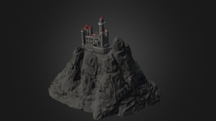 Medieval castle 3D Model