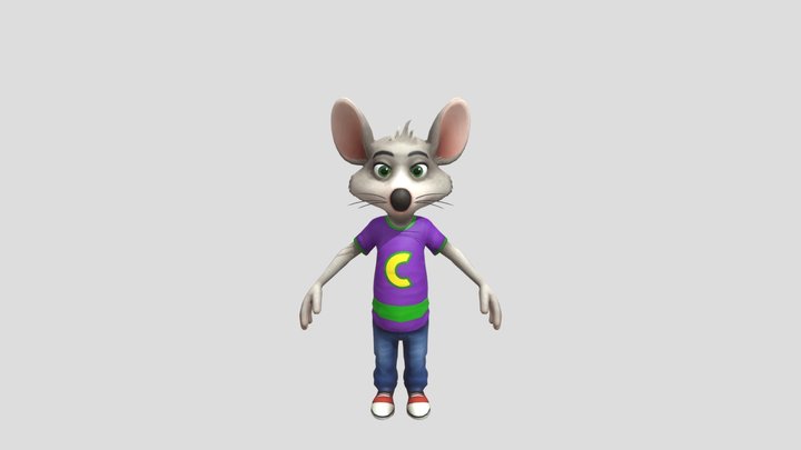Chuck E. Cheese (CGI) 3D Model