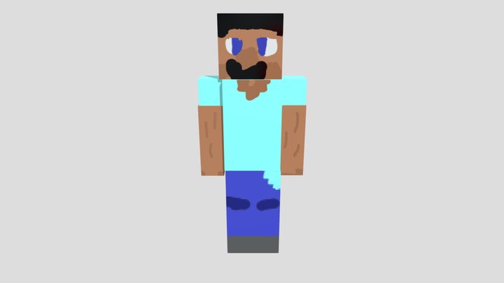 Steve 3D Model